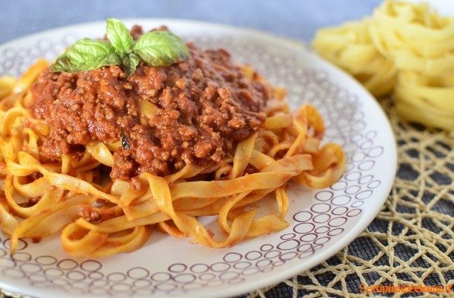 Tagliatelle alla Bolognese